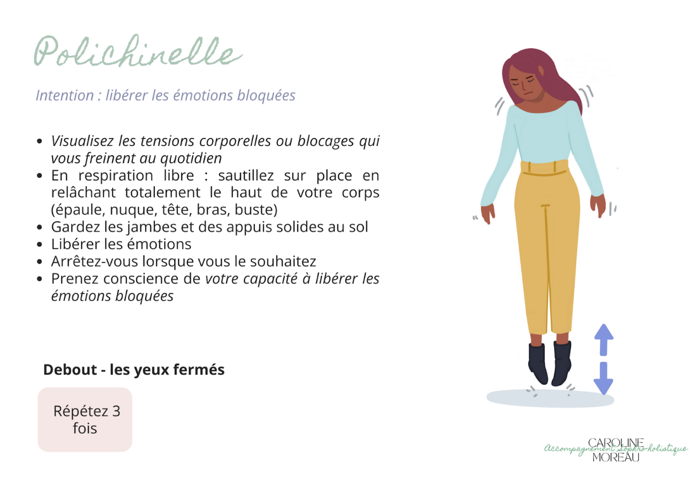 Exprimer ses émotions par le mouvement corporel